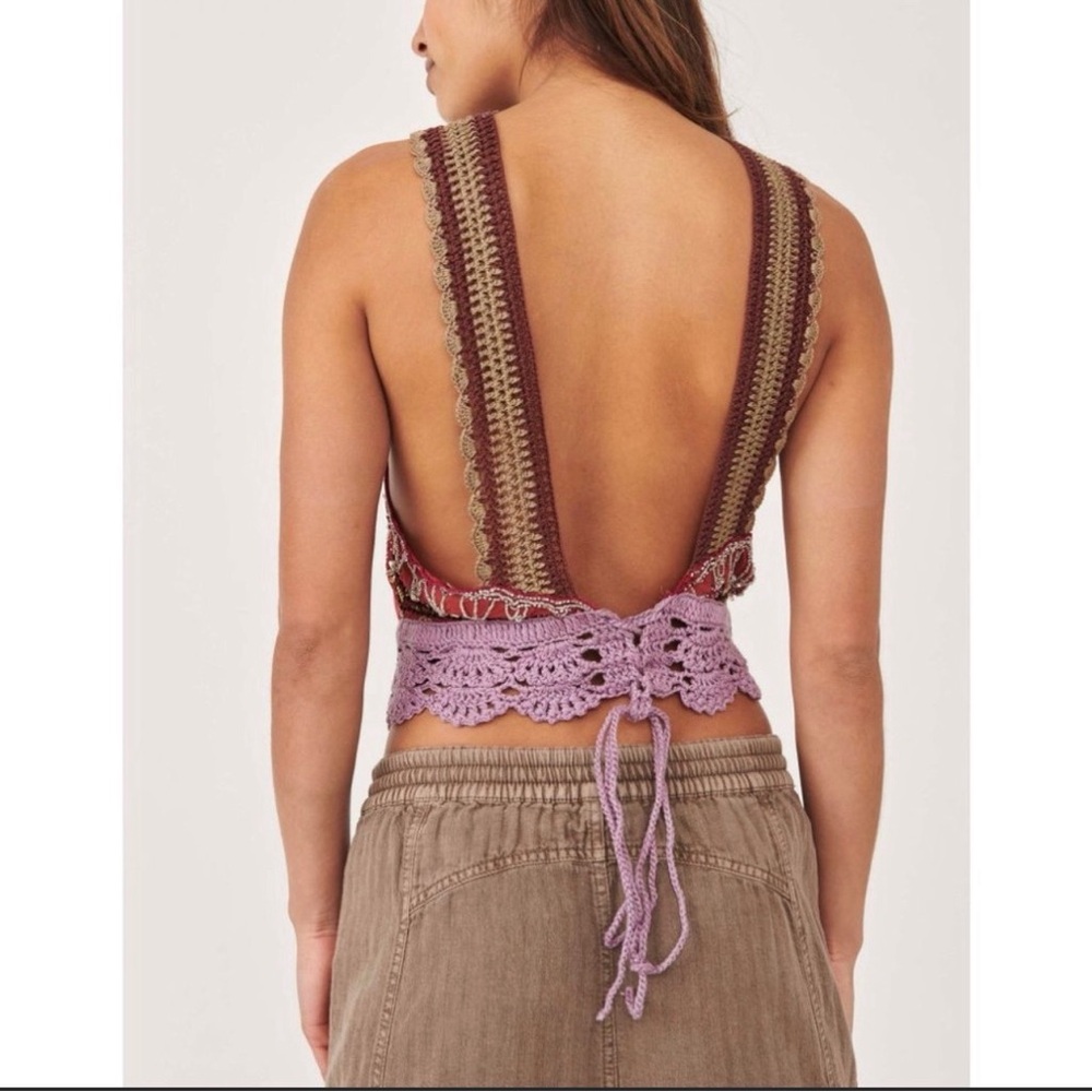 Free People Hi There Halter / Pink NWT SZ S - Picture 4 of 15
